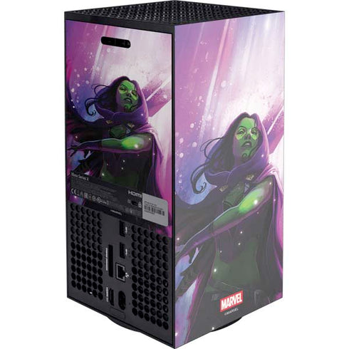 Marvel Gamora Shadow Assassin XBox Series X Digital Edition Console Skin